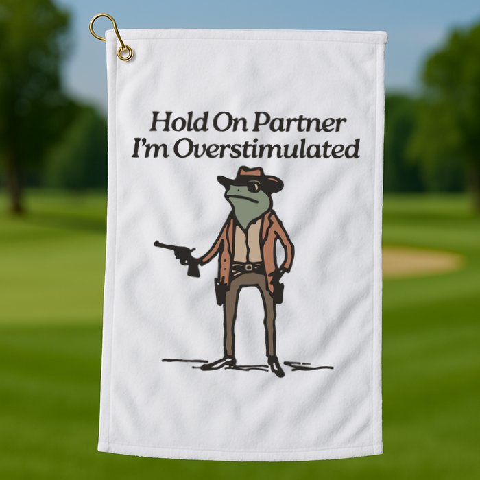 Hell Yeah Brother! Funny Design Golf Towel