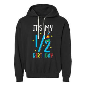 Half Year Birthday Party Design It´s my 12 Birthday Garment-Dyed Fleece Hoodie