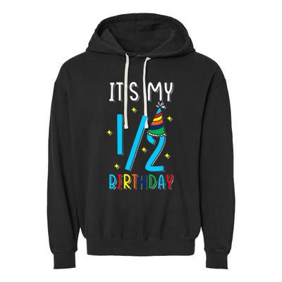 Half Year Birthday Party Design It´s my 12 Birthday Garment-Dyed Fleece Hoodie