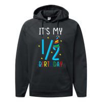 Half Year Birthday Party Design It´s my 12 Birthday Performance Fleece Hoodie