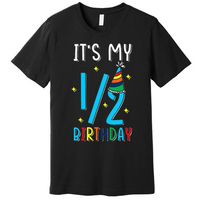 Half Year Birthday Party Design It´s my 12 Birthday Premium T-Shirt