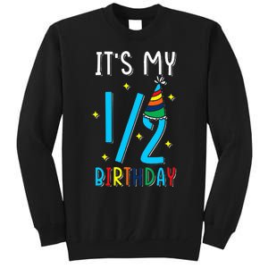 Half Year Birthday Party Design It´s my 12 Birthday Tall Sweatshirt