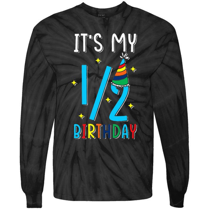 Half Year Birthday Party Design It´s my 12 Birthday Tie-Dye Long Sleeve Shirt