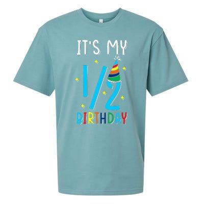 Half Year Birthday Party Design It´s my 12 Birthday Sueded Cloud Jersey T-Shirt