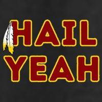Hail Yeah Burgundy Gold Foot Ball 7 Panel Mesh Trucker Snapback Hat