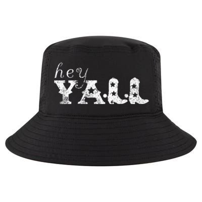 Hey YAll Cowboy Boots Cool Comfort Performance Bucket Hat