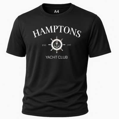 Hamptons Yacht Club Tennis Crewneck Preppy Aesthetic Cooling Performance Crew T-Shirt