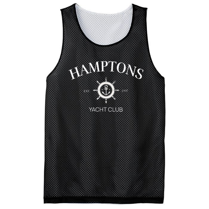 Hamptons Yacht Club Tennis Crewneck Preppy Aesthetic Mesh Reversible Basketball Jersey Tank