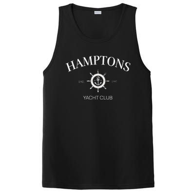 Hamptons Yacht Club Tennis Crewneck Preppy Aesthetic PosiCharge Competitor Tank