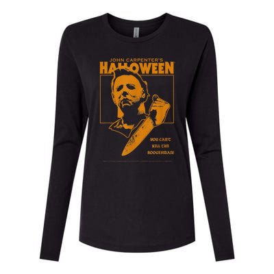 Halloween You Can't Kill The Boogeyman! Womens Cotton Relaxed Long Sleeve T-Shirt