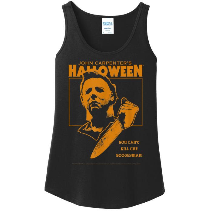 Halloween You Can't Kill The Boogeyman! Ladies Essential Tank