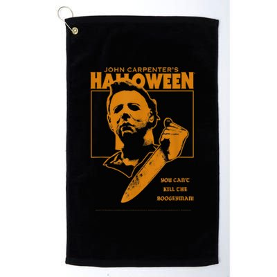 Halloween You Can't Kill The Boogeyman! Platinum Collection Golf Towel