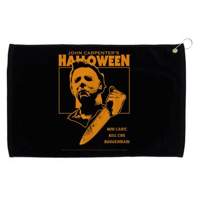 Halloween You Can't Kill The Boogeyman! Grommeted Golf Towel