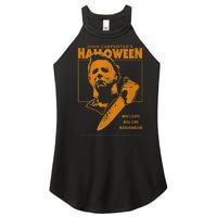 Halloween You Can't Kill The Boogeyman! Women's Perfect Tri Rocker Tank