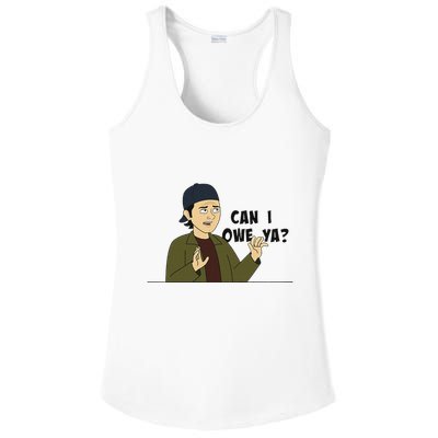 Hank Yarbo Catchphrase Ladies PosiCharge Competitor Racerback Tank