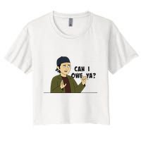 Hank Yarbo Catchphrase Women's Crop Top Tee