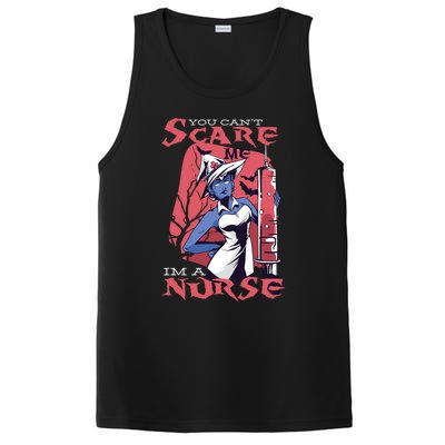 Halloween You Cant Scare Me Nurse Cute Gift PosiCharge Competitor Tank