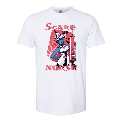 Halloween You Cant Scare Me Nurse Cute Gift Softstyle CVC T-Shirt