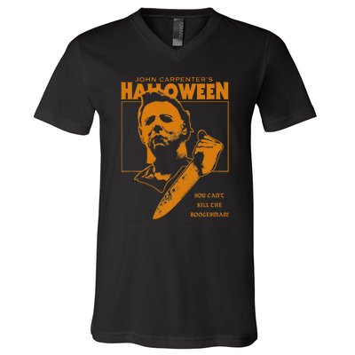 Halloween You CanT Kill The Boogeyman! V-Neck T-Shirt