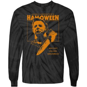 Halloween You CanT Kill The Boogeyman! Tie-Dye Long Sleeve Shirt