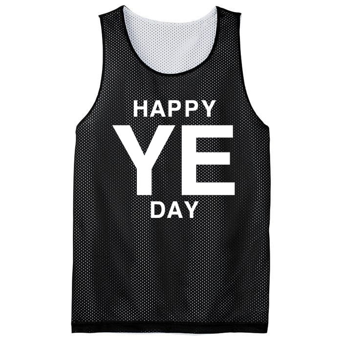 Happy Ye Day Mesh Reversible Basketball Jersey Tank