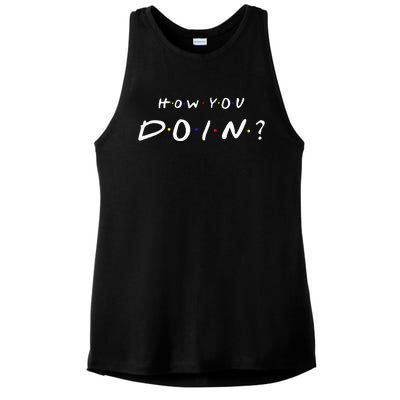 How You Doin Ladies PosiCharge Tri-Blend Wicking Tank