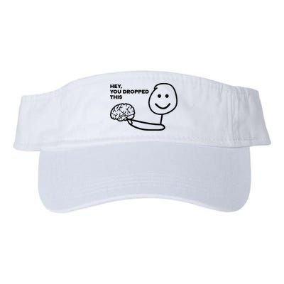 Hey You Dropped This Brain Funny Sarcastic Visor