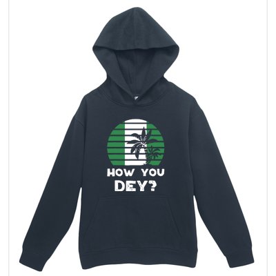 How You Dey Nigerian Flag Quote Urban Pullover Hoodie