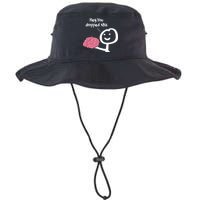 Hey You Dropped This Brain Funny Sarcasm Enthusiast Joke Meaningful Gift Bucket Hat