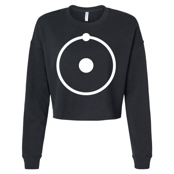 Hydrogen Atom Cropped Pullover Crew