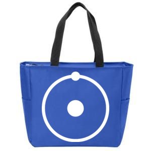 Hydrogen Atom Zip Tote Bag