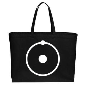 Hydrogen Atom Cotton Canvas Jumbo Tote