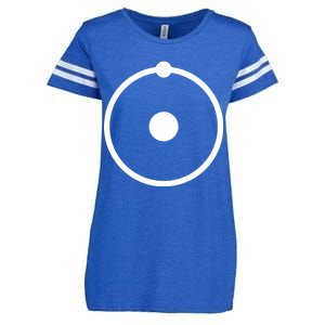 Hydrogen Atom Enza Ladies Jersey Football T-Shirt