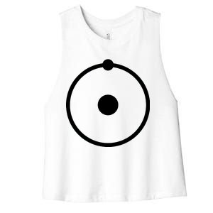 Hydrogen Atom Women's Racerback Cropped Tank