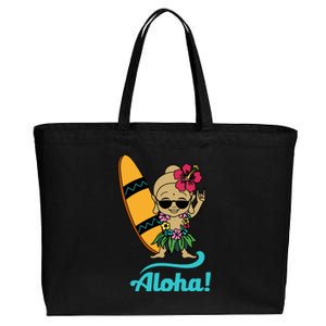 Hawaii Yoga For Yoga Enthusiasts Hawaii Lovers Cotton Canvas Jumbo Tote