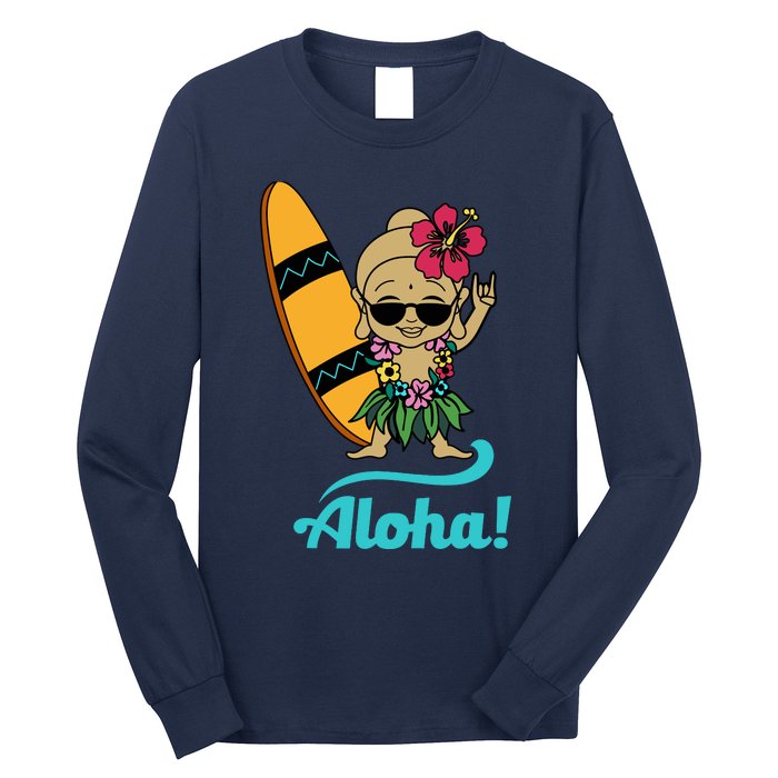 Hawaii Yoga For Yoga Enthusiasts Hawaii Lovers Long Sleeve Shirt