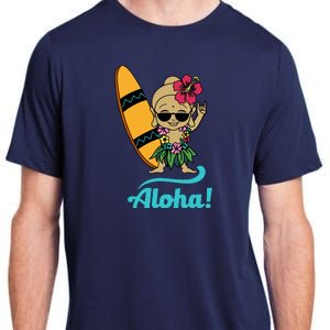 Hawaii Yoga For Yoga Enthusiasts Hawaii Lovers Adult ChromaSoft Performance T-Shirt