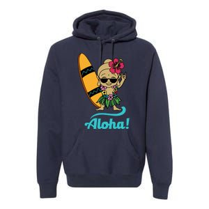 Hawaii Yoga For Yoga Enthusiasts Hawaii Lovers Premium Hoodie