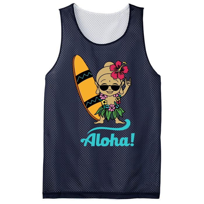 Hawaii Yoga For Yoga Enthusiasts Hawaii Lovers Mesh Reversible Basketball Jersey Tank