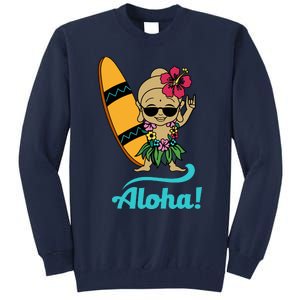 Hawaii Yoga For Yoga Enthusiasts Hawaii Lovers Tall Sweatshirt