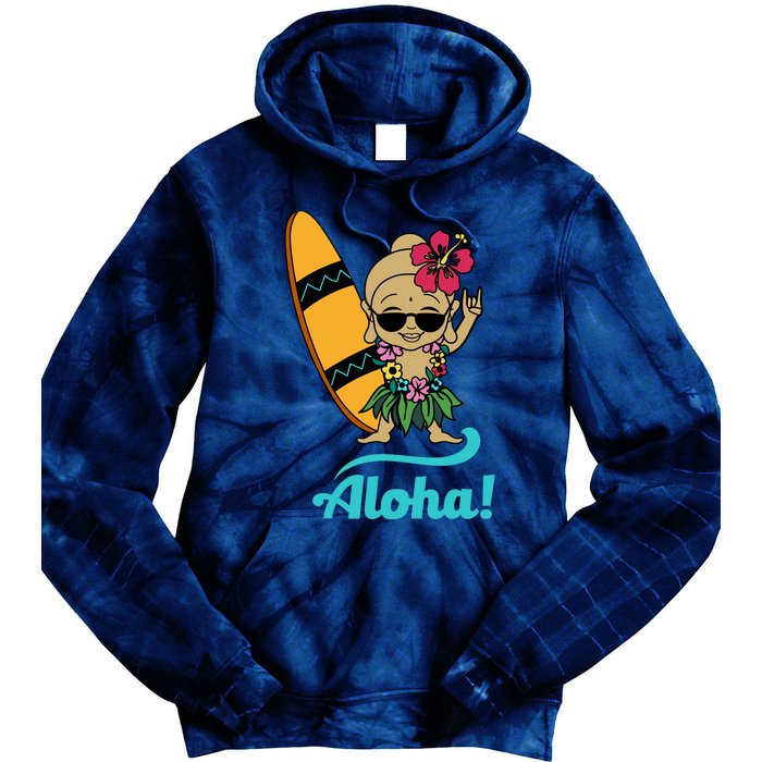 Hawaii Yoga For Yoga Enthusiasts Hawaii Lovers Tie Dye Hoodie