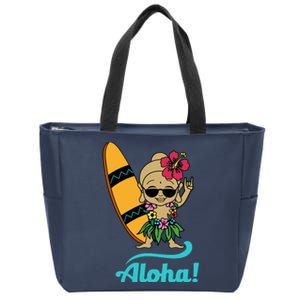 Hawaii Yoga For Yoga Enthusiasts Hawaii Lovers Zip Tote Bag