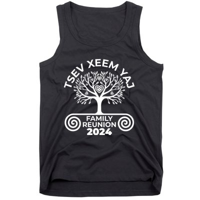 Hmong Yang Family Reunion 2024 Urban Spirits Apparel Tank Top