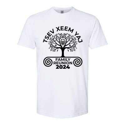 Hmong Yang Family Reunion 2024 Urban Spirits Apparel Softstyle® CVC T-Shirt