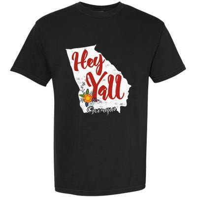 Hey YaLl Georgia Garment-Dyed Heavyweight T-Shirt