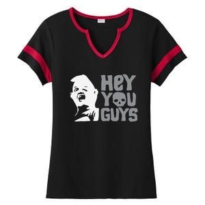 Hey You Guys Ladies Halftime Notch Neck Tee