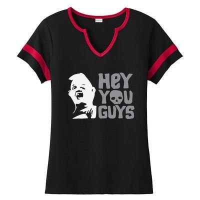 Hey You Guys Ladies Halftime Notch Neck Tee