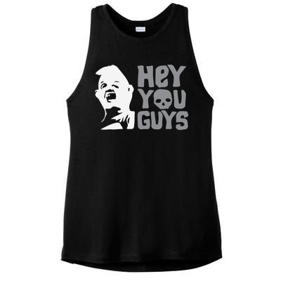 Hey You Guys Ladies PosiCharge Tri-Blend Wicking Tank