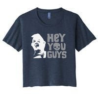 Hey You Guys Women's Crop Top Tee