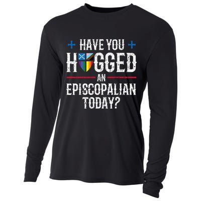 Have You Hugged An Episcopalian Today? Church Cooling Performance Long Sleeve Crew